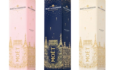 MOËT & CHANDON  Moët & Chandon has released two types of limited gift  boxes, the perfect gifts for your loved ones!