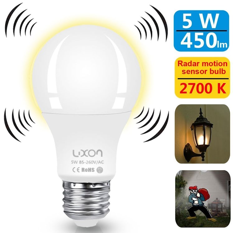 Luxon Motion Sensor Light Bulb