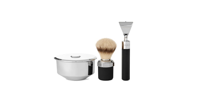 MARRAM CO Chrome-Plated Modern Razor Shaving Set