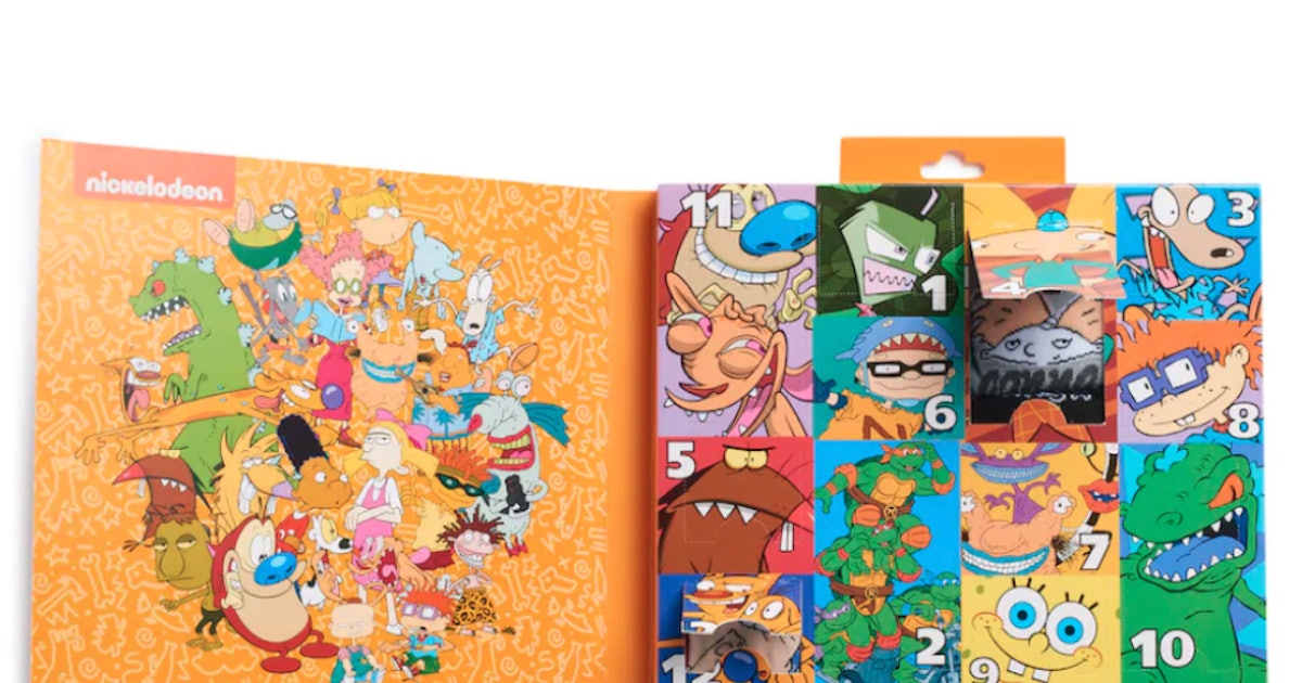 Nickelodeon’s Sock Advent Calendar From Kohl’s Will Make Your ‘90s Baby