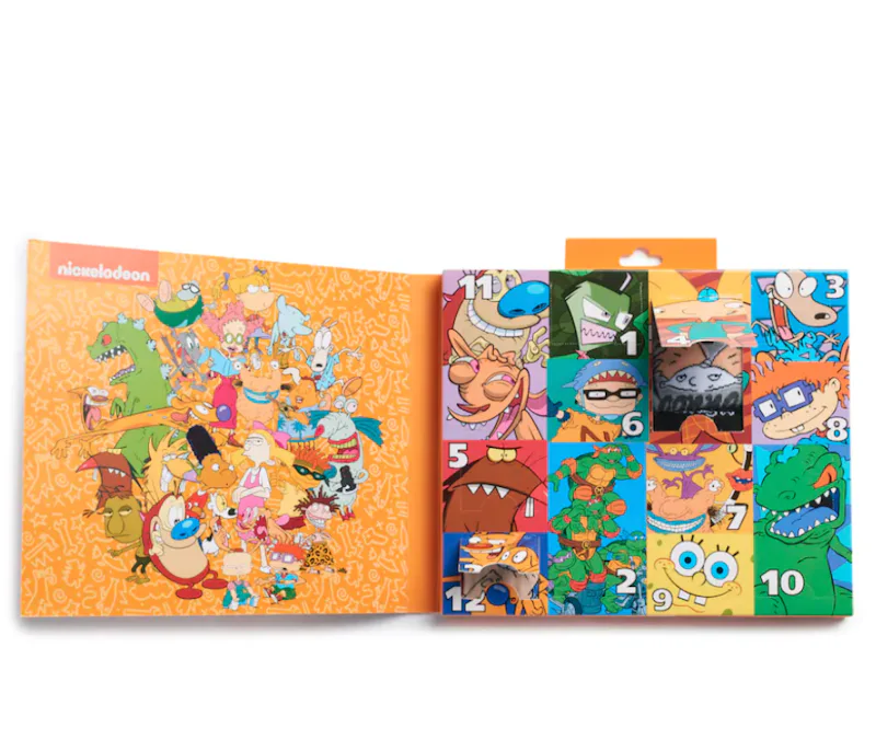 Nickelodeon's Sock Advent Calendar From Kohl's Will Make Your '90s Baby Holiday Dreams Come True nickelodeon-s-sock-advent-calendar-from-kohl-s-will-make-your-90s-baby-holiday-dreams-come-true