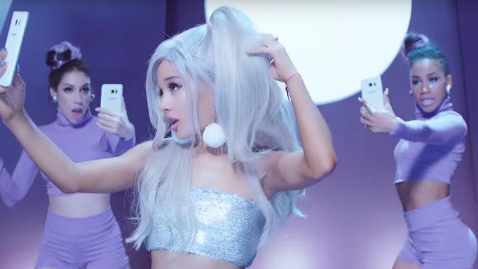 Is Ariana Grandes New Platinum Blonde Hair Real She