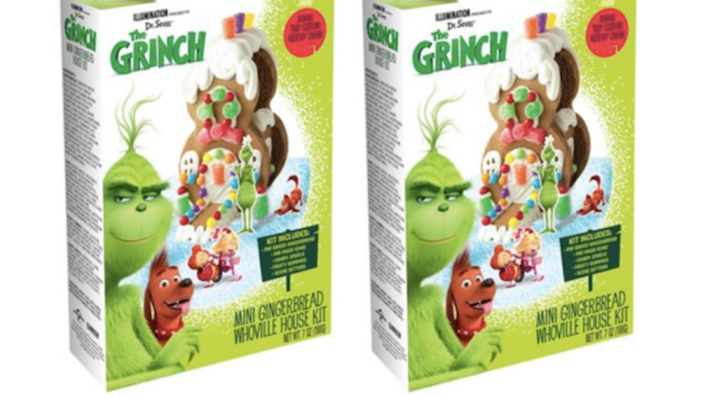 This Grinch Gingerbread House Kit Brings Whoville Home For The