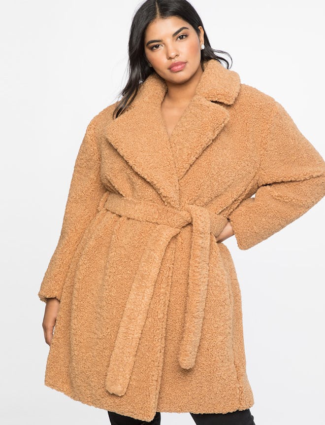 Boucle Teddy Coat