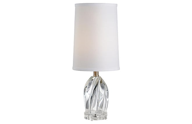 Arctic Crystal Table Lamp, Clear