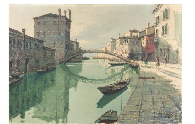 Misericordia Canal, Venice, C.1960