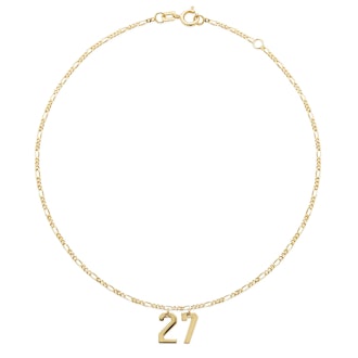 Double Number Anklet