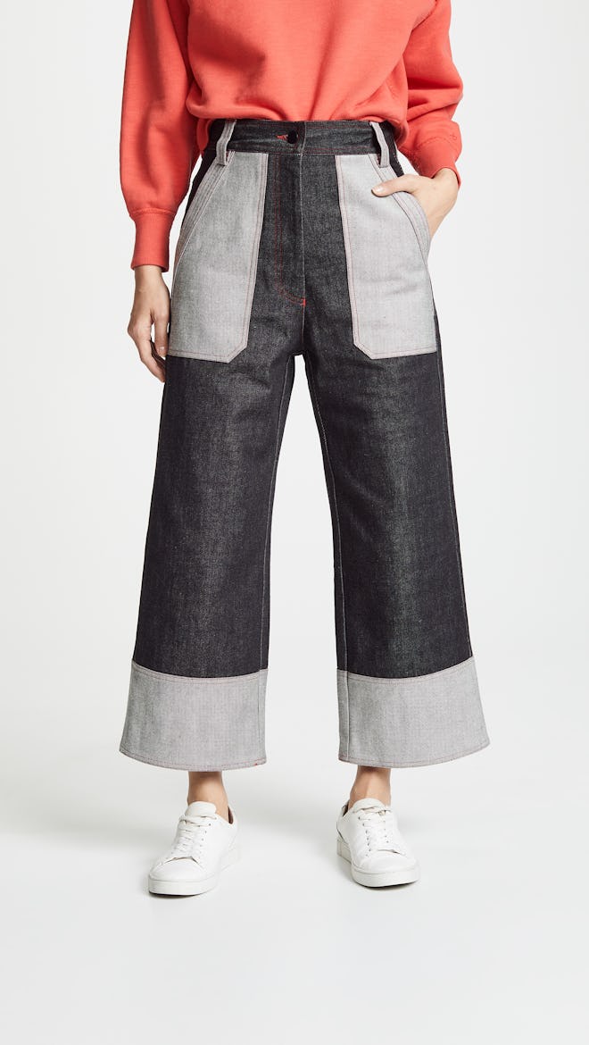 Japanese Denim Culotte Jeans