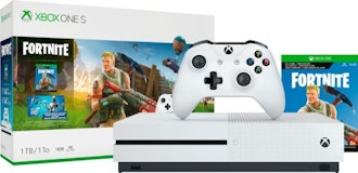 Microsoft - Xbox One S 1TB Fortnite Bundle with 4K Ultra HD Blu-ray