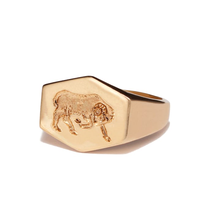 Zodiac Gold Ring