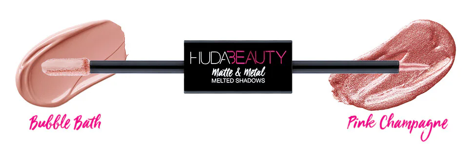 Huda Beauty's Matte & Metal Melted Shadows Are The Brand's 