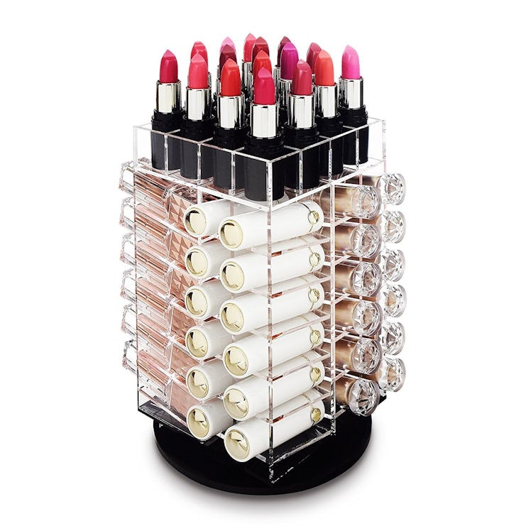 Ikee Design Acrylic Rotating Lipstick Holder