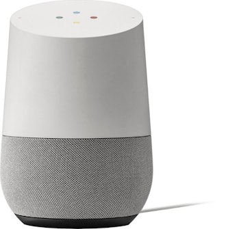 Google - Home - Smart Speaker with Google Assistant - White/Slate