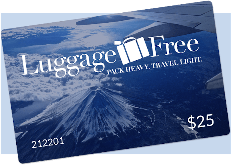 Luggage Free Gift Card