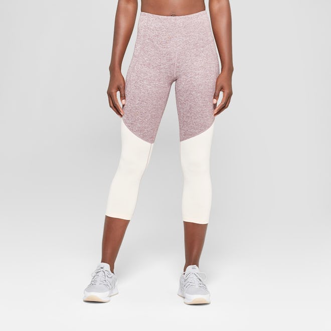 C9 Champion® - Women's Freedom High-Waisted Colorblocked Capri Leggings 