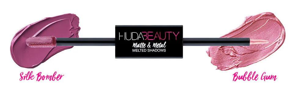 Huda Beauty's Matte & Metal Melted Shadows Are The Brand's 