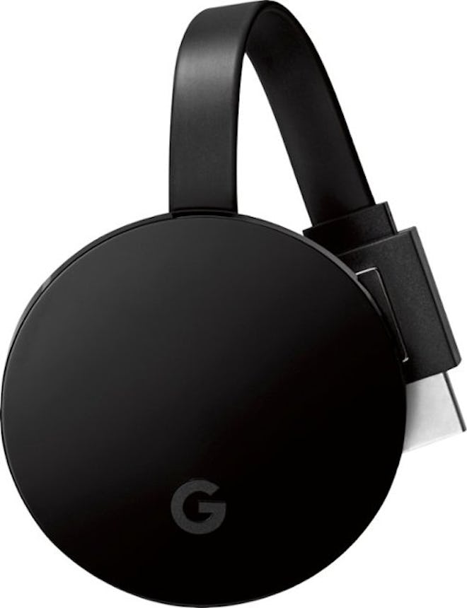 Google - Chromecast Ultra 4K Streaming Media Player - Black