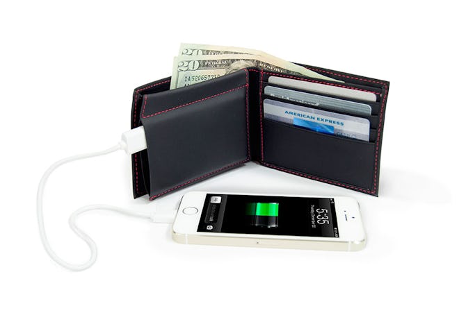 Men's Phone Charging Leather Wallet 