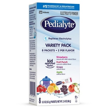 Pedialyte Oral Electrolyte Solution Powder, 8 Pack