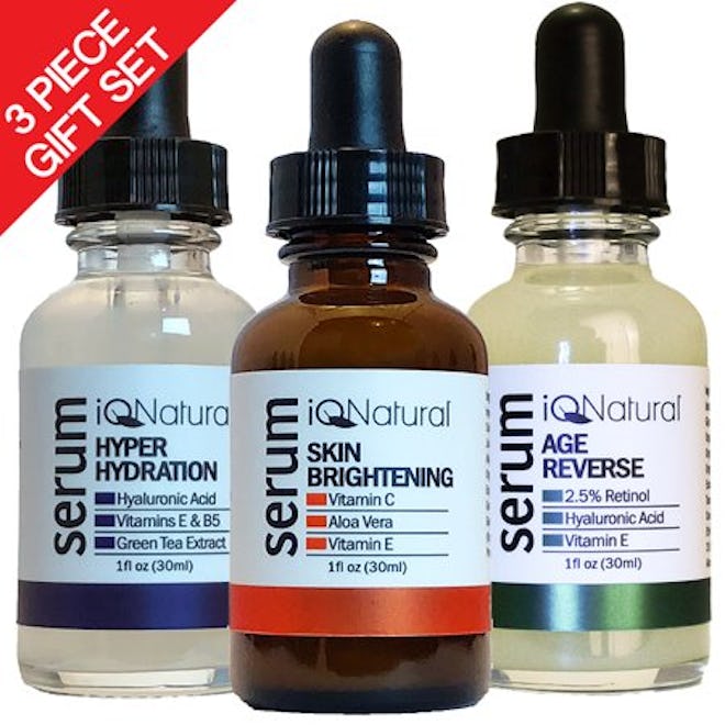  3 Pack Serum Set - Vitamin C Serum For Face, Retinol Serum and Hyaluronic Acid & serum 