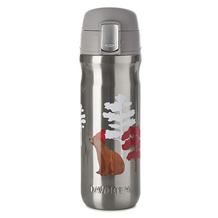 DAVIDsTEA Woodbear Lock Top Travel Mug