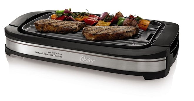 Oster Titanium Reversible Grill/Griddle