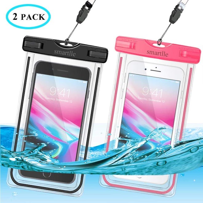 smartlle Waterproof Phone Case (2 Pack)