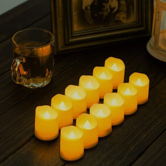 Novelty Place Flameless Votive Candles (12 Pack)