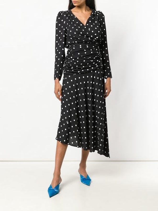 Polka Dot Print Dress