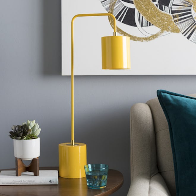 Nickie Table Lamp, Yellow