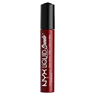 NYX Professional Makeup Liquid Suede Lipstick, Cherry Skies