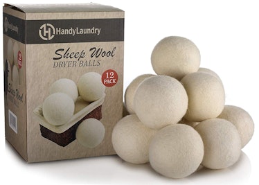 Handy Laundry Wool Dryer Balls (12 Pack)