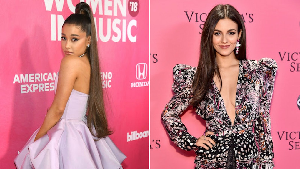Are Ariana Grande Victoria Justice Friends Heres What We