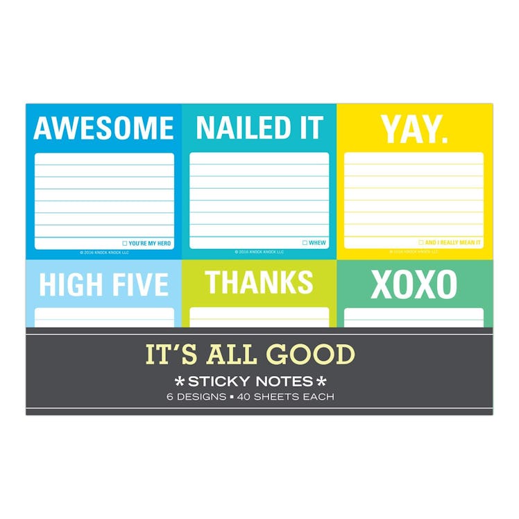 Knock Knock It's All Good Sticky Note Packet