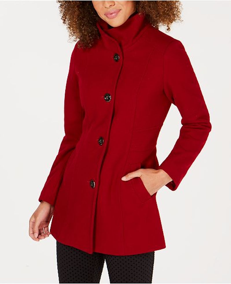 Where Can You Buy Nancy Pelosi’s Red Coat? She Flamed Trump With Words ...