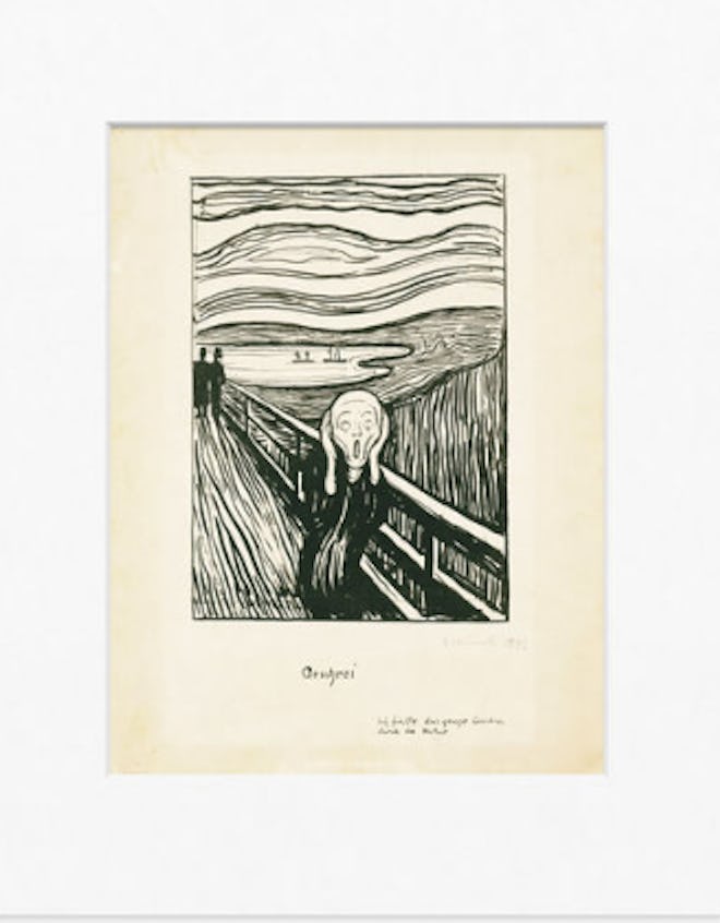 Munch: The Screen-Matted Print