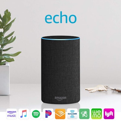 Echo (2nd Generation) - Smart Speaker with Alexa