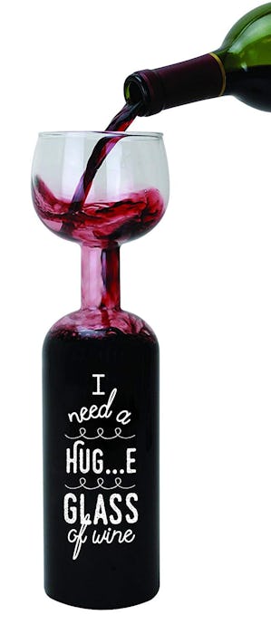 BigMouth Inc Wine Bottle Glass