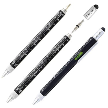 Jiulyning 6-in-1 Tech Tool Pen with Ruler