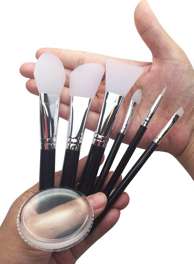 JJMG Silicone Makeup Brushes (7 Pieces)