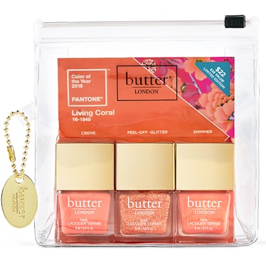 Living Coral Lacquer Set
