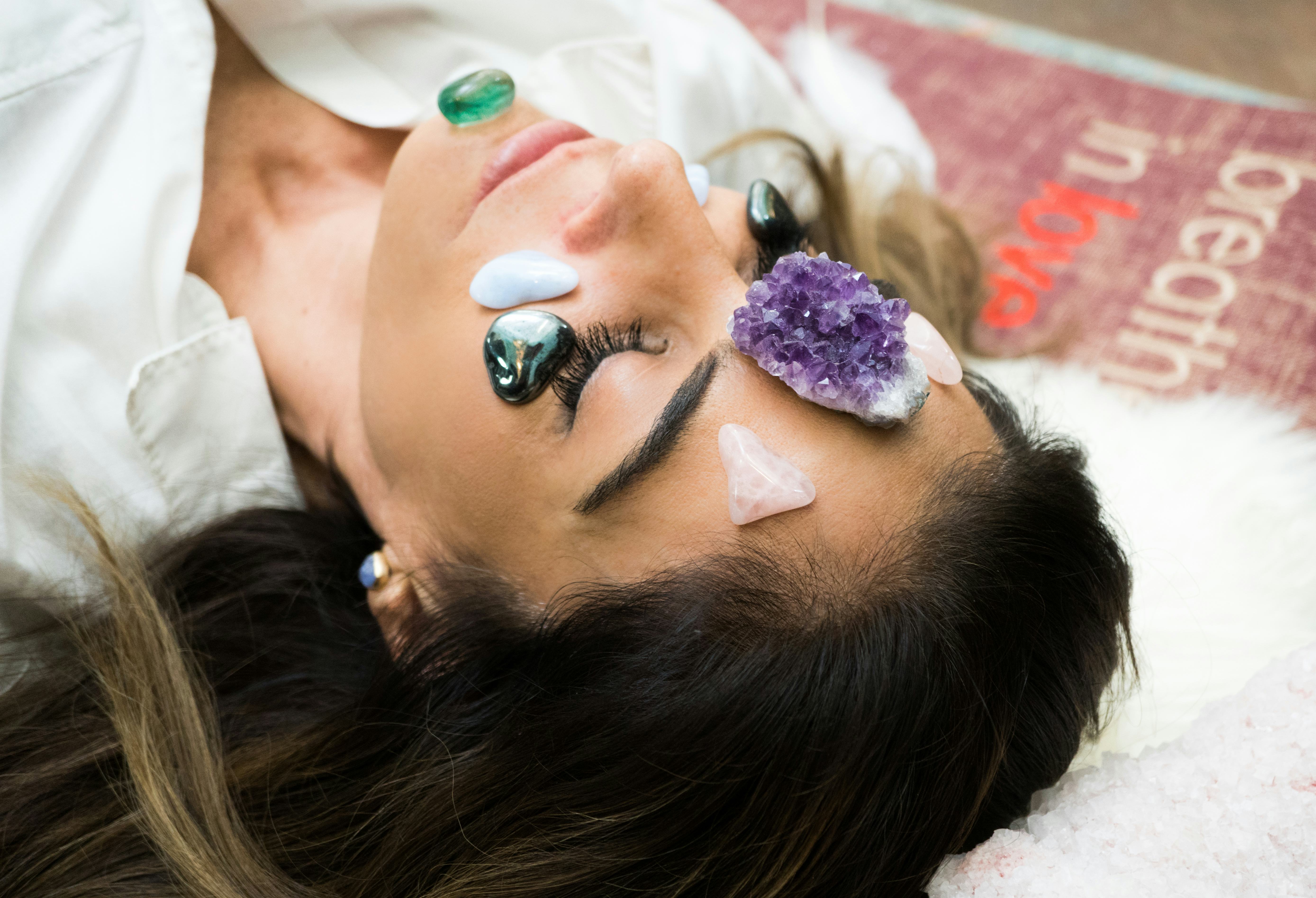 What Is A Crystal Facial Grid? This Meditation Hack Could Take Your