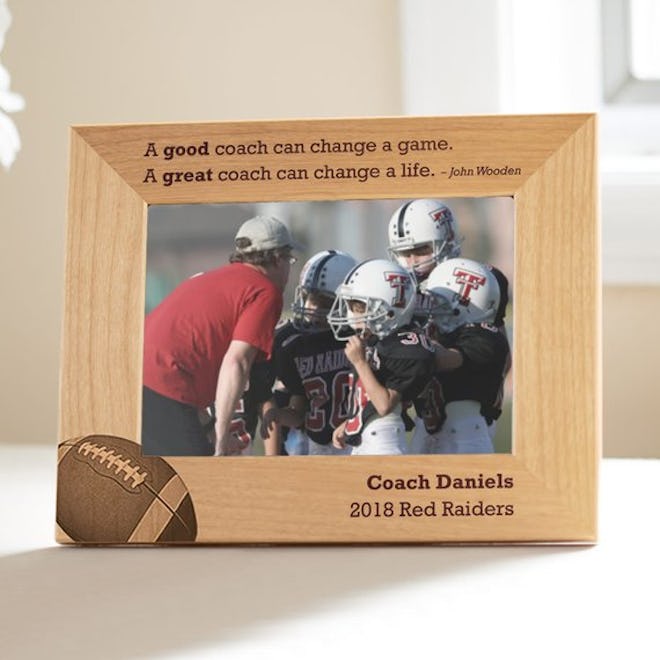Personalized Coach Picture Frame
