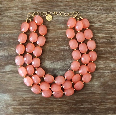 Living Coral Necklace