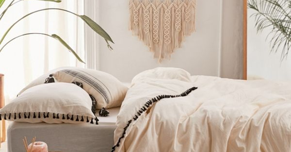 The Urban Outfitters Bedding Sale Is Full Of Cozy Essentials Up To