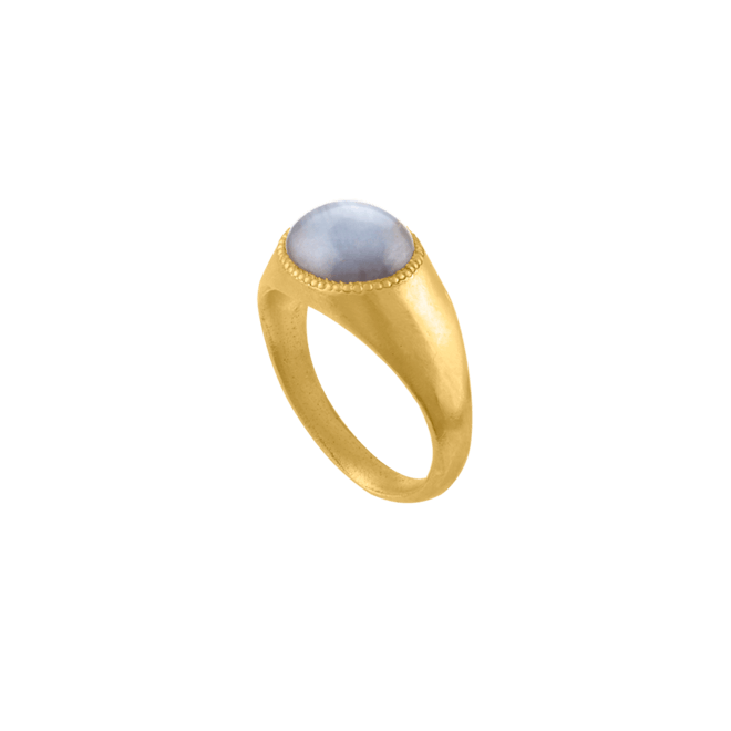 Gray Star Sapphire Roz Ring
