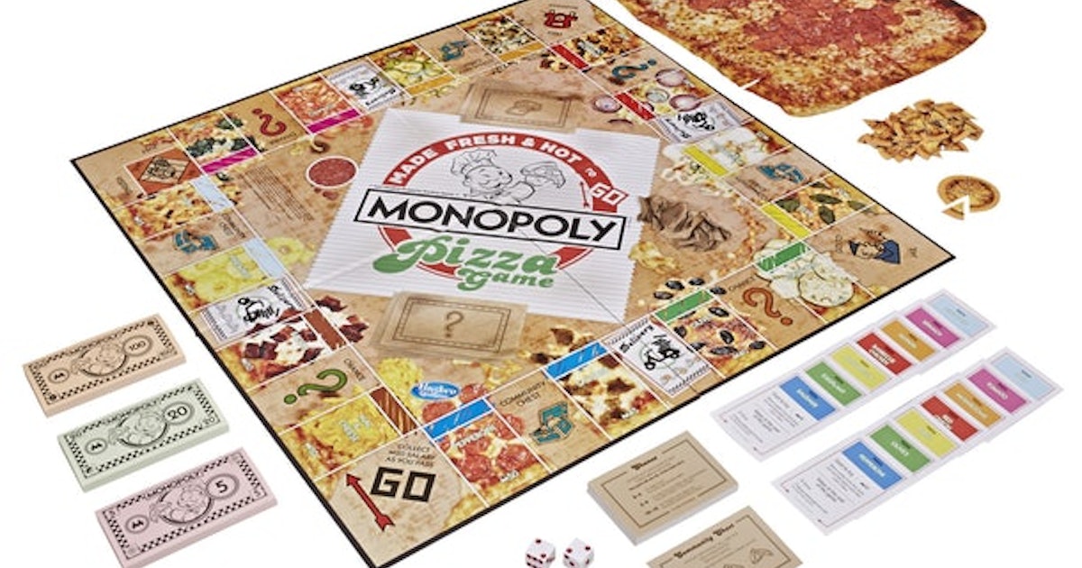 New Monopoly Pizza Edition Dishes Up Fun For Family Game Night
