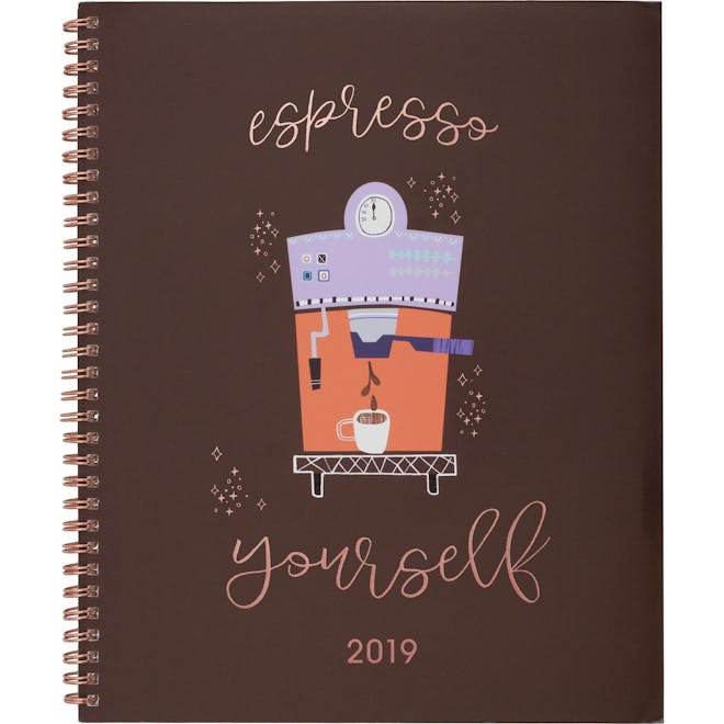 2019 Planner 9.25"x 11" Espresso Yourself- Cambridge