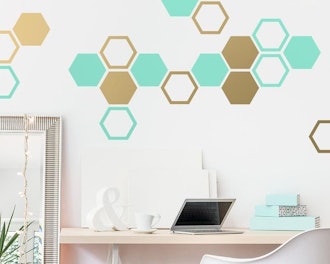 KennaSatoDesigns Honeycomb Wall Decals