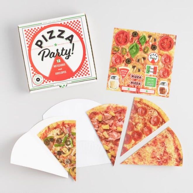 Pizza Party Notecards Set of 12